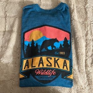 alaska wildlife t-shirt